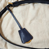 Prada Blue Saffiano Leather Galleria Handbag