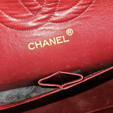 Chanel Quilted Lambskin 24K Gold Medium Double Flap Crossbody Bag