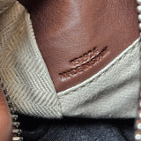 Loewe Striped Leather Puzzle Handbag