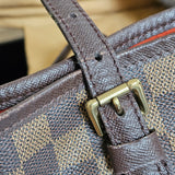 Louis Vuitton Canvas Monogram Damier Ebene Monogram Bucket PM Handbag