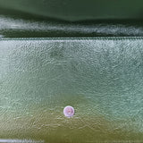Yves Saint Laurent Green Crinkled Patent Leather Cassandre Clutch