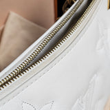 Louis Vuitton White Monogram Sac Over The Moon Shoulder Bag