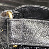 Chanel Quilted Caviar Leather Chain Backpack