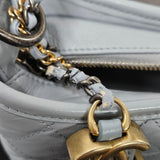 Chanel Quilted Aged Calfskin Medium Gabrielle Hobo Crossbody Bag
