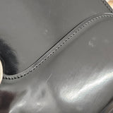 Gucci Patent Leather Interlocking G Shoulder Bag
