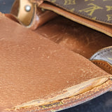 Louis Vuitton Canvas Monogram Cartouchiere MM Crossbody Bag