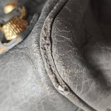 Balenciaga Grey Leather City Jumbo Handbag
