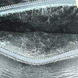 Celine Black Leather Triomphe Shoulder Bag - vintageandkickz