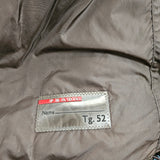 Prada Brown Triangle Puffer Jacket (L)