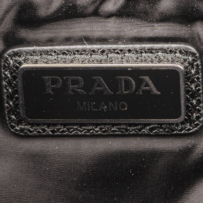 Prada Nylon Triangle Clutch Bag