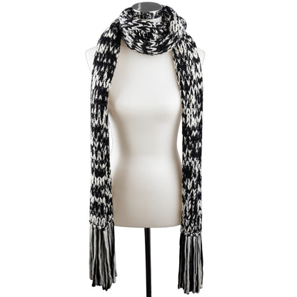 Chanel Braided CC Scarf