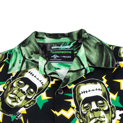 Prada 2018 Frankenstein Lightning Bowling Shirt (L)