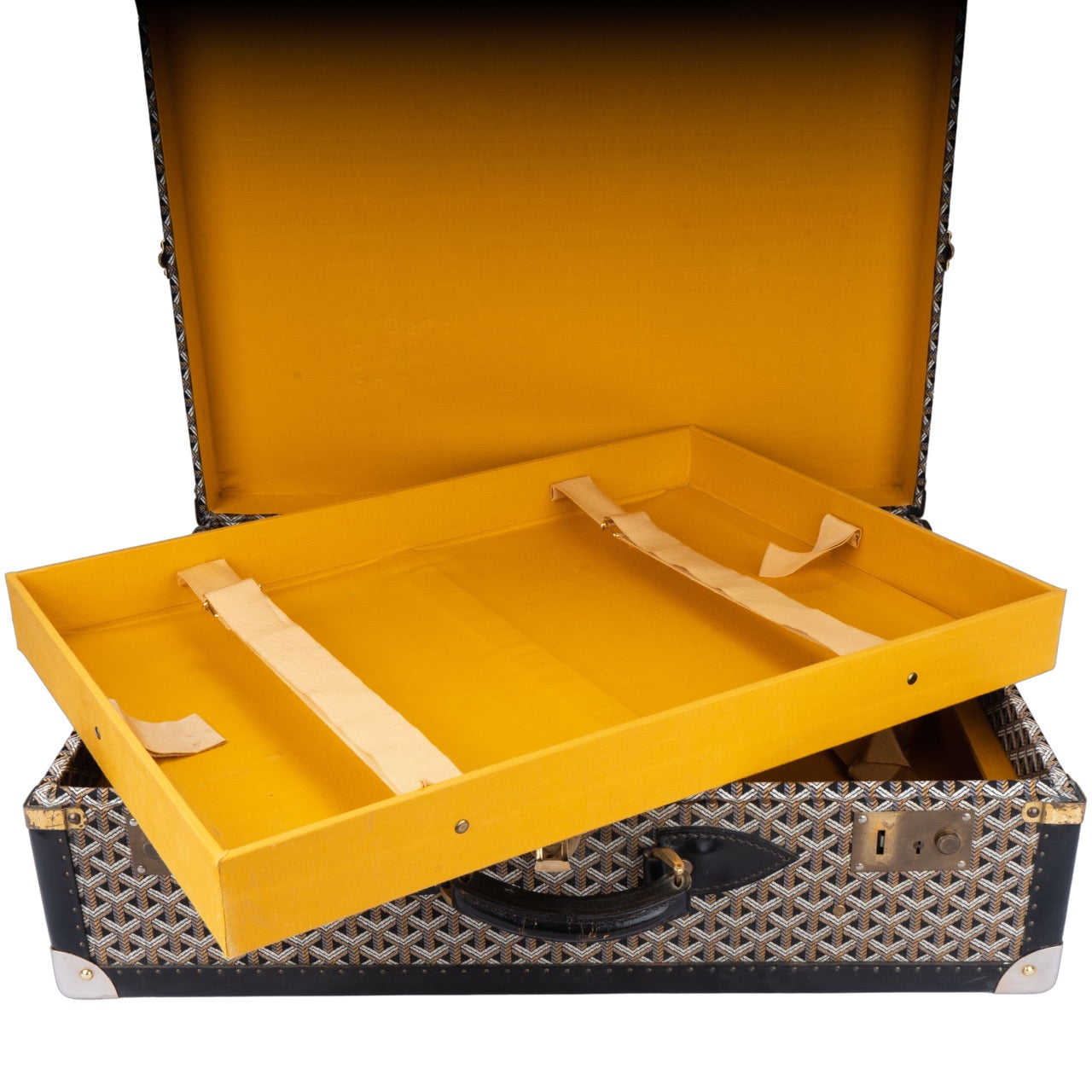 Goyard Jacquard Monogram Trunk 70