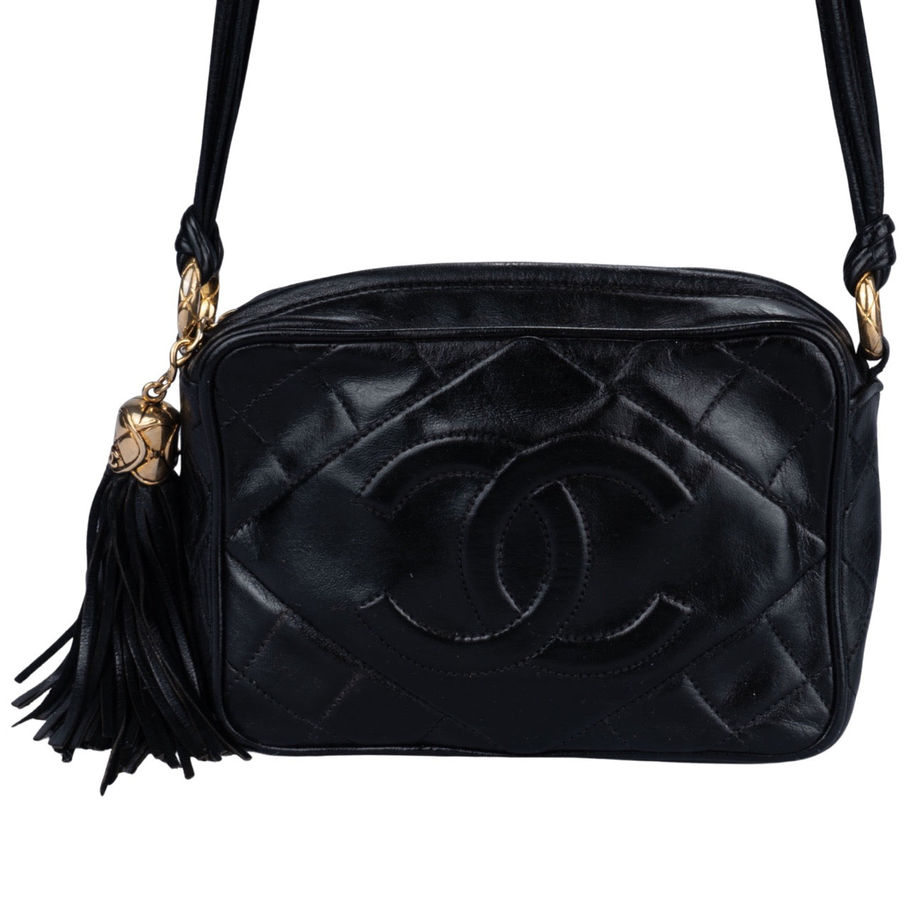 Chanel Quilted Lambskin Mini Crossbody Bag