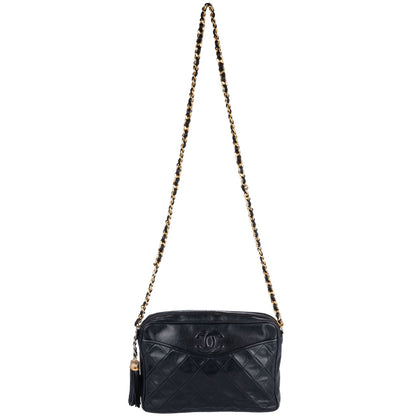 Chanel Quilted Lambskin Camera Crossbody Bag