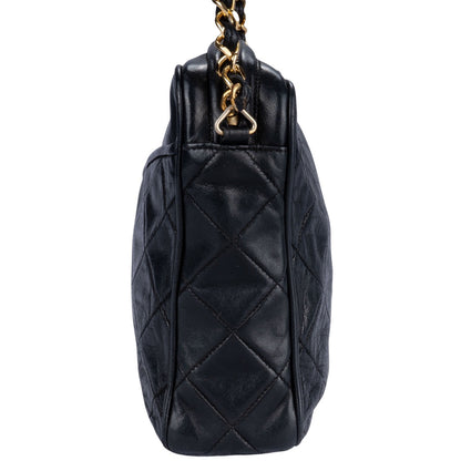 Chanel Quilted Lambskin Camera Crossbody Bag