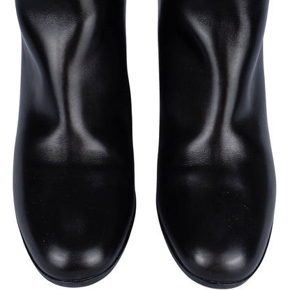 Chanel Lambskin CC Boots (36,5)