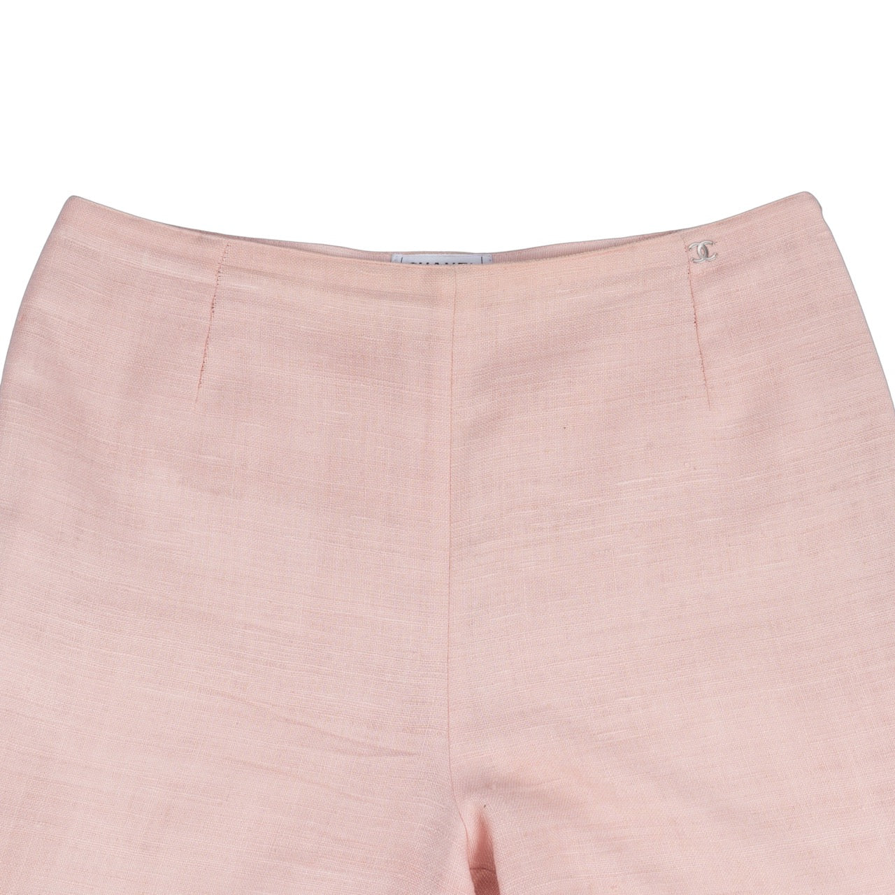 Chanel Rose Silk Pants (40)